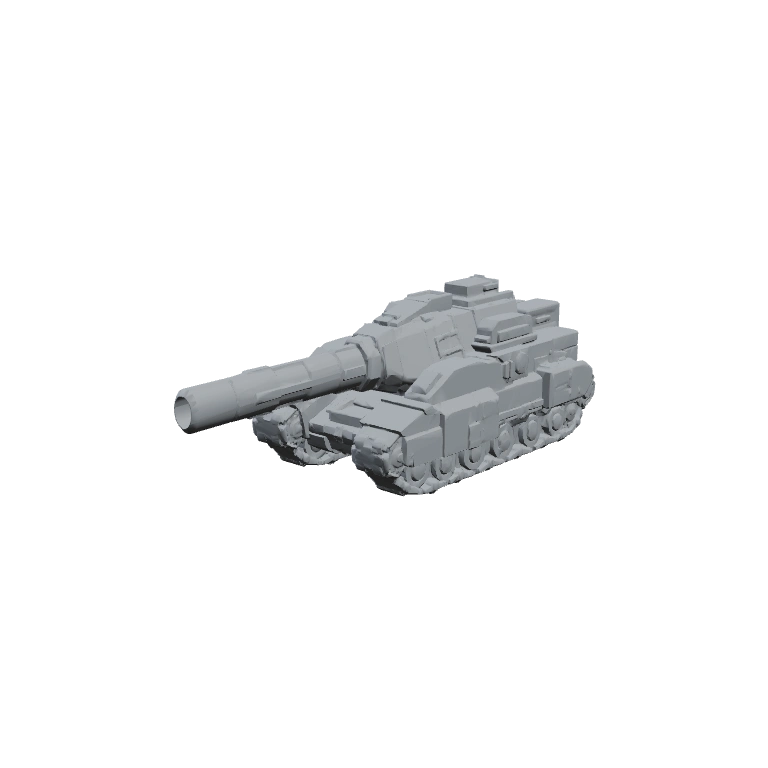 Frontline Siege Tank, digital render