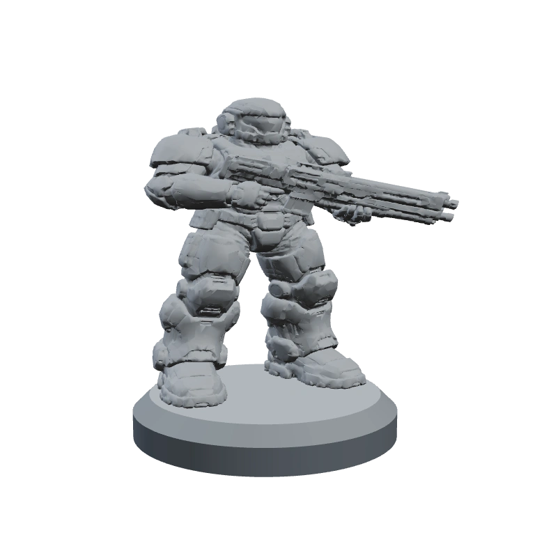 Elite Infantry, digital render
