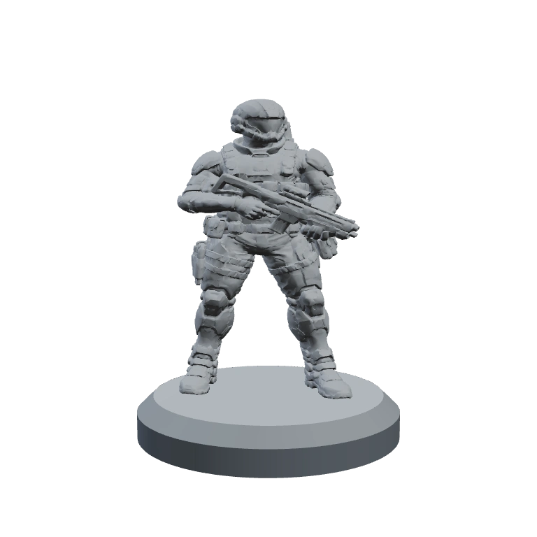 Recon Infantry, digital render