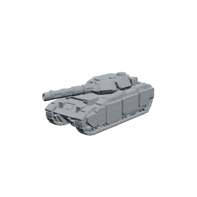 Vanguard Medium Tank, digital render